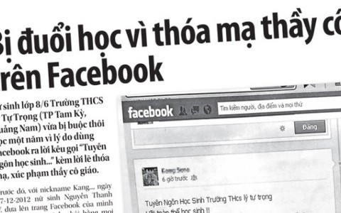 Hiệu trưởng nhà trường nói gì?