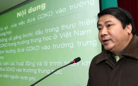 Dạy kinh doanh cho học sinh
