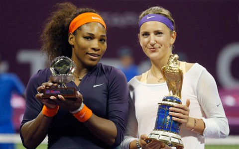 Hạ Serena, Azarenka đăng quang tại Qatar
