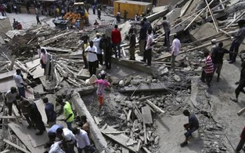Tanzania: nhà cao tầng đổ sập, 15 người chết