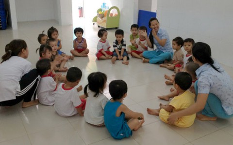 Nguy cơ tai nạn ở trường mầm non