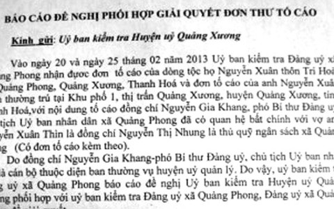 Một chủ tịch UBND xã bị miễn nhiệm vì không còn uy tín