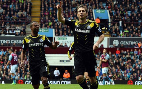 Frank Lampard đi vào lịch sử The Blues với 203 bàn thắng