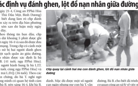 Luật pháp cần nghiêm minh, đừng để dân "tự xử"!
