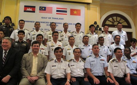 Cảnh sát biển tập huấn ngăn chặn tội phạm