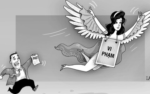 Đuổi theo vi phạm