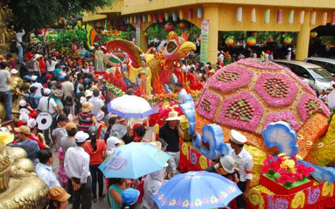 Ngất ngây với "hoa thơm quả lạ" tại Lễ hội Trái cây Nam bộ