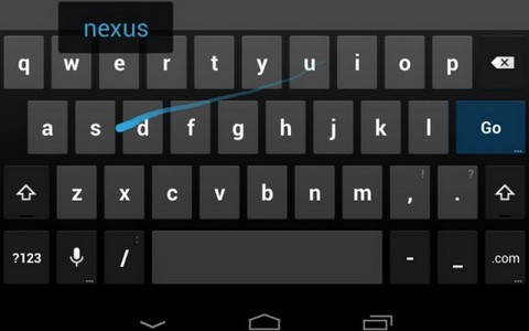 Google Keyboard đã có mặt trên Android 4.0