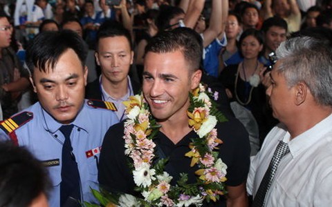 Cannavaro đến Việt Nam