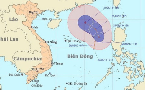Áp thấp nhiệt đới nhiều khả năng thành bão