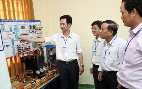 Hội thi thiết bị dạy nghề tự làm TP.HCM