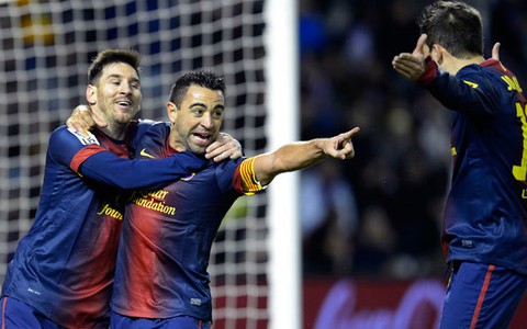 Messi có bàn thứ 91, Barca thêm 3 điểm