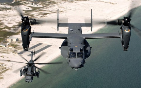 Mỹ triển khai thêm 12 máy bay Osprey tại Nhật