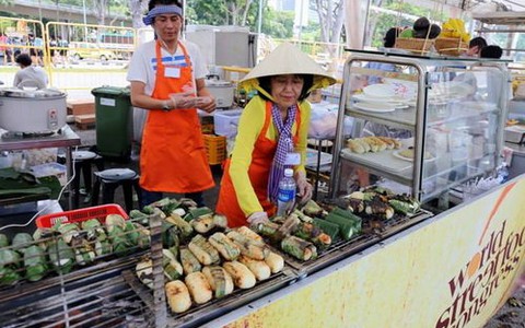 Chuối nếp nướng Việt Nam ra thế giới