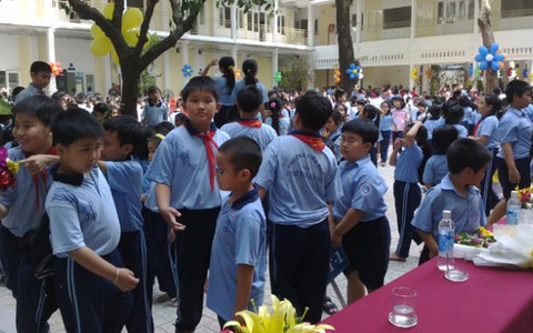 TP.HCM: xây mới 527 phòng cho học sinh tiểu học