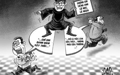 "Chỉ là việc làm của cá nhân"