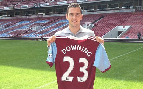 Liverpool tiễn Downing sang West Ham