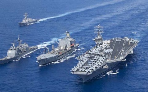 Tàu sân bay năng lượng hạt nhân Mỹ trực chỉ Syria