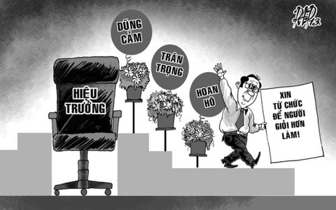 Chuyện 5 hiệu trưởng xin từ chức