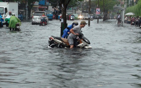 Sài Gòn nước ngập 3 ngày do dự án nâng cấp đô thị