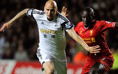 Shelvey - "người hùng" và "tội đồ" khi Liverpool hòa Swansea
