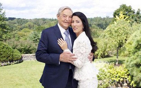 Trùm tài phiệt George Soros 83 tuổi lần thứ 3 lên xe hoa