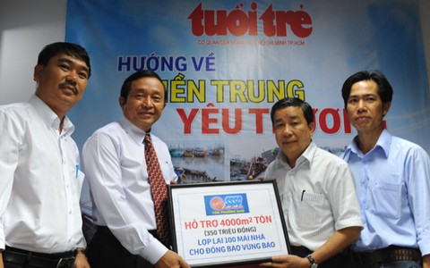 "Tôi có mái nhà mới rồi"