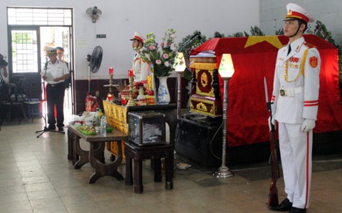Một chiến sĩ hải quân dũng cảm hi sinh tại Trường Sa