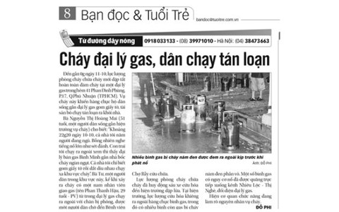 Cháy, nổ - đâu phải chuyện người khác