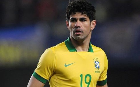 HLV Scolari tiếp tục gọi Diego Costa vào tuyển Brazil