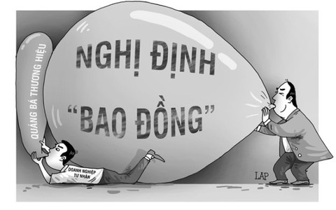 Không được tặng quà trong các buổi lễ