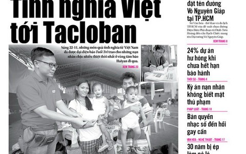 Mời đọc báo Tuổi Trẻ ngày 23-11