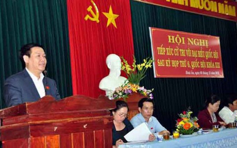 Ông Vương Đình Huệ: Sẽ rà soát các dự án thủy điện