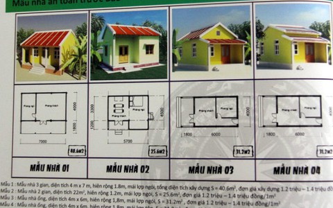 Giới thiệu những mẫu nhà chống bão hiệu quả