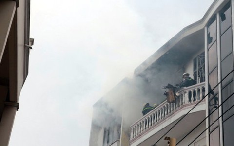 Cháy tại trung tâm bảo hành bếp gas Rinnai