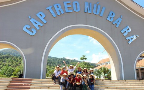 Chinh phục núi Bà Rá