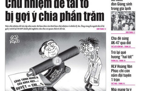 Đọc gì trên Tuổi Trẻ ngày 25-12?