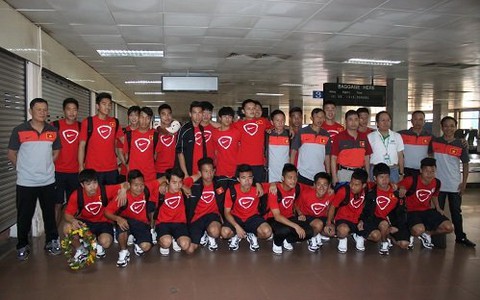 U-19 Việt Nam đã đến TPHCM