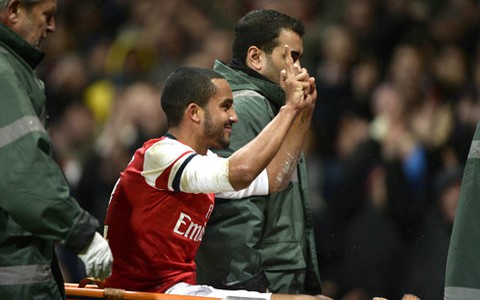 Theo Walcott quá đen!