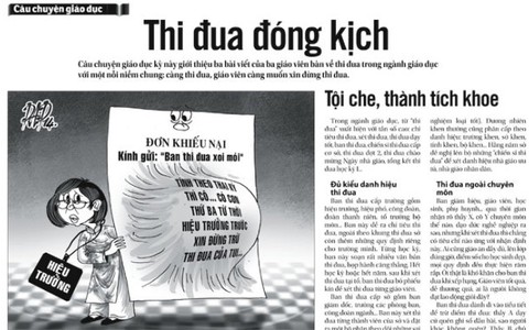 "Thi đua đóng kịch": Từ phong trào trở thành ép buộc