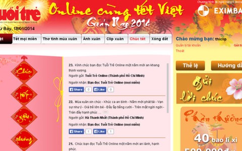 TTO nhận làm "Cầu nối Giáp Ngọ - Chúc tết yêu thương"