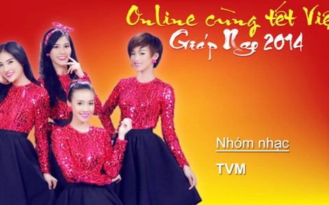 Nhóm TVM: chúc tết trên Online cùng tết Việt