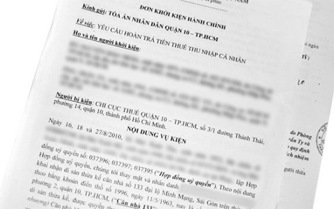 Bán giùm nhà, bị đóng thuế thu nhập cá nhân