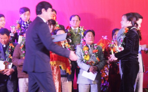 Truy tặng giải thưởng quỹ Tâm Tài cho liệt sĩ Nguyễn Tài Dũng