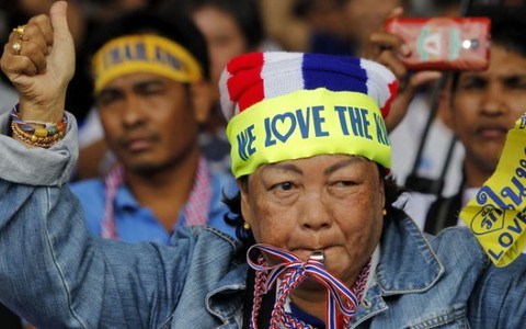 Thủ lĩnh biểu tình Thái Lan thách thức thủ tướng Yingluck