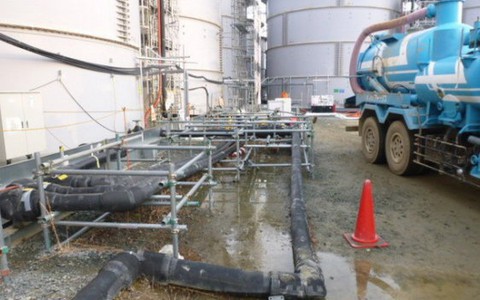 Nhà máy Fukushima Daiichi lại rò rỉ nước phóng xạ
