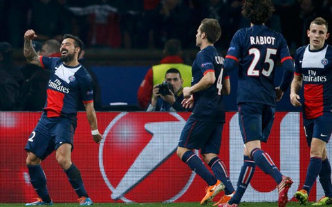 PSG nhẹ nhàng vào tứ kết Champions League