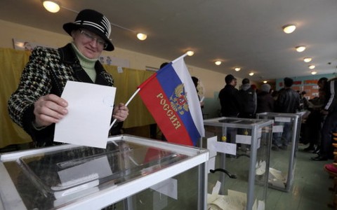 Hơn 95% dân Crimea đồng ý sáp nhập vào Nga