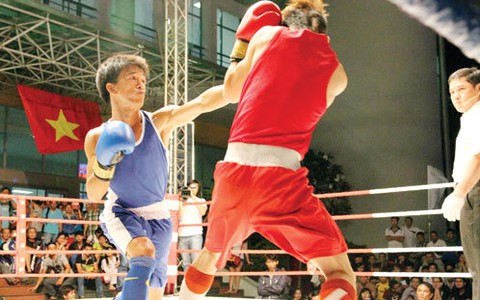 Hấp dẫn với quyền anh ngoài trời
