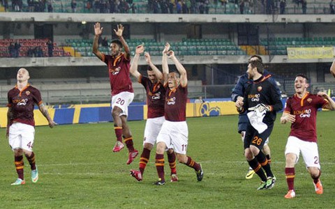 Hạ Chievo, AS Roma vững vàng vị trí thứ hai